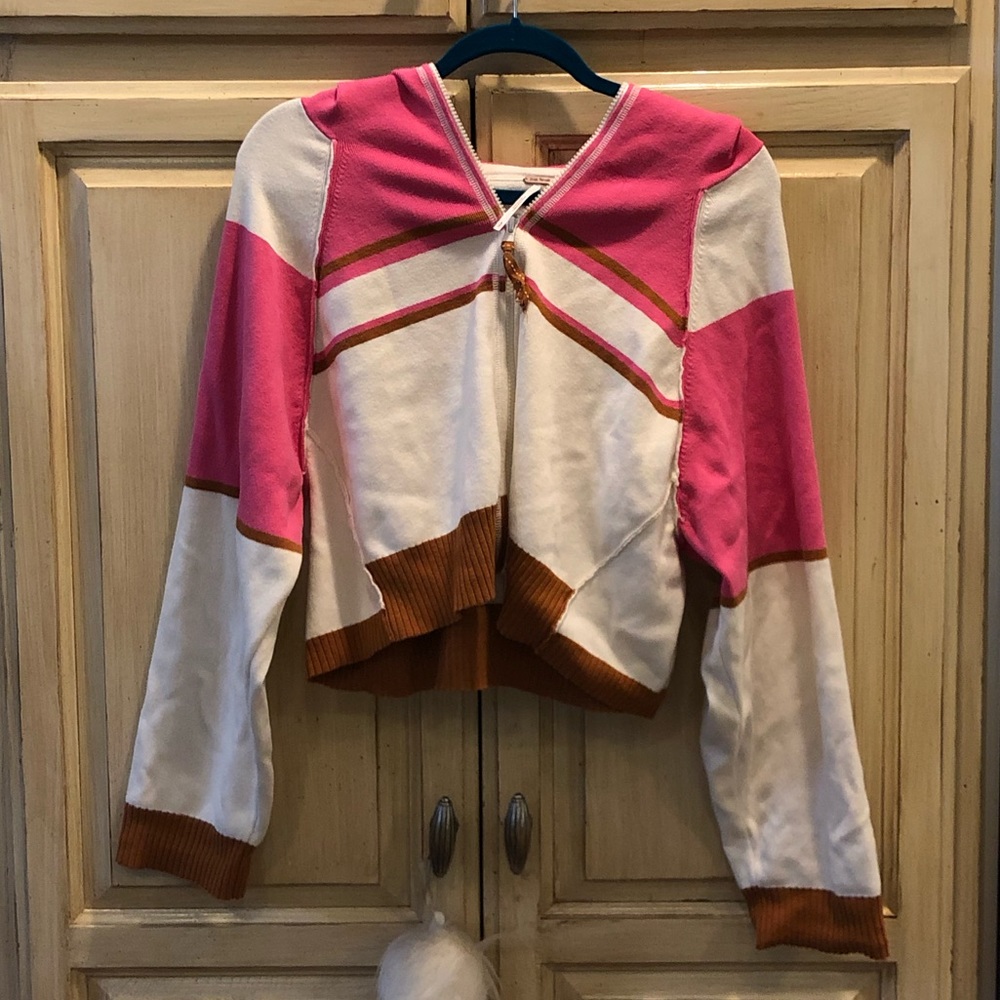 free people sweater jacket